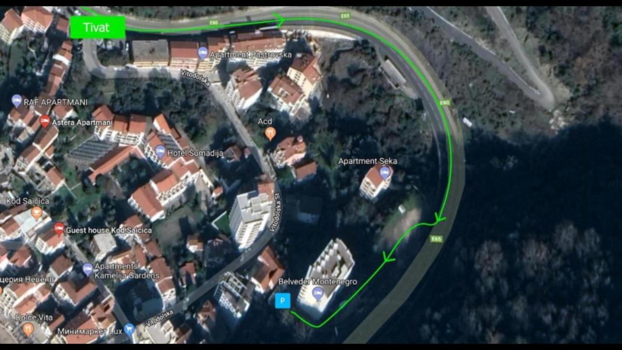 Belveder Montenegro Rafajlovići Exterior foto